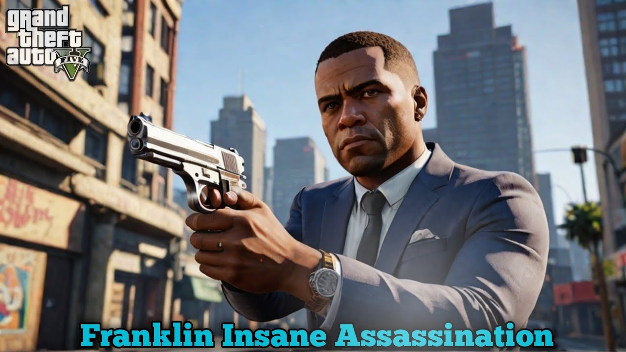 GTA 5 Franklin's MOST SHOCKING Mission to Kill the Girl#gta 