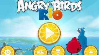 NEW Angry Birds RiO: iPhone/iPod Touch App Review screenshot 1