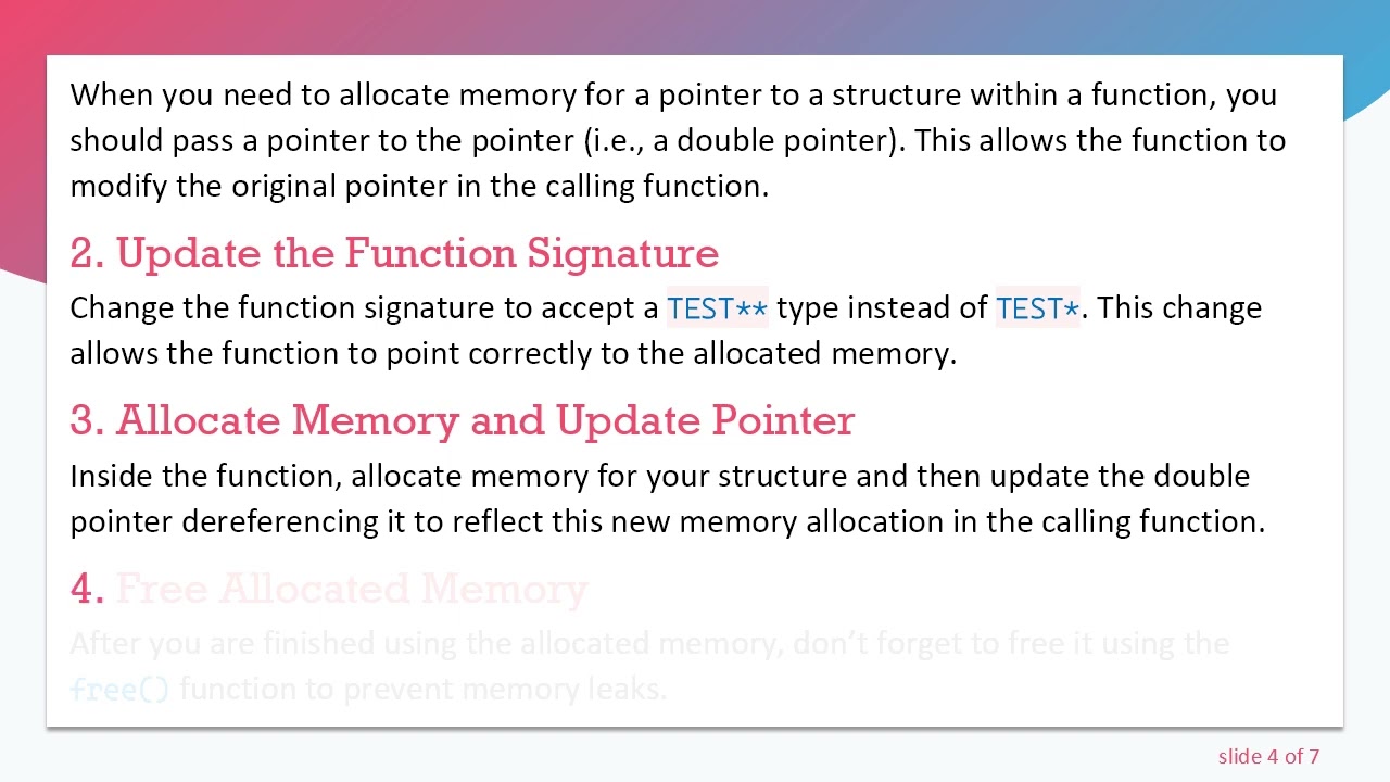 Understanding Memory Allocation in C: Does malloc() Inside a Function Free Memory?