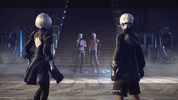 Adam and Eve First Encounter (Normal) - NieR:Automata