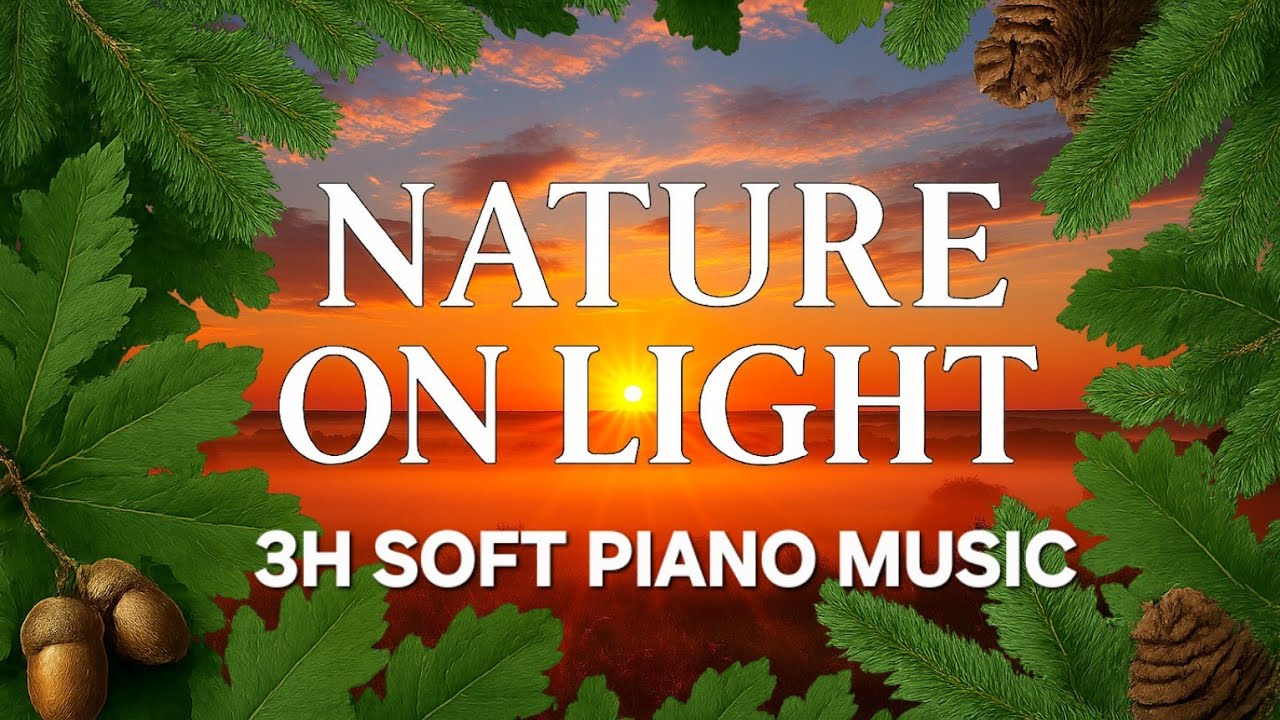 NATURE ON LIGHT 3H SOFT PIANO MUSIC