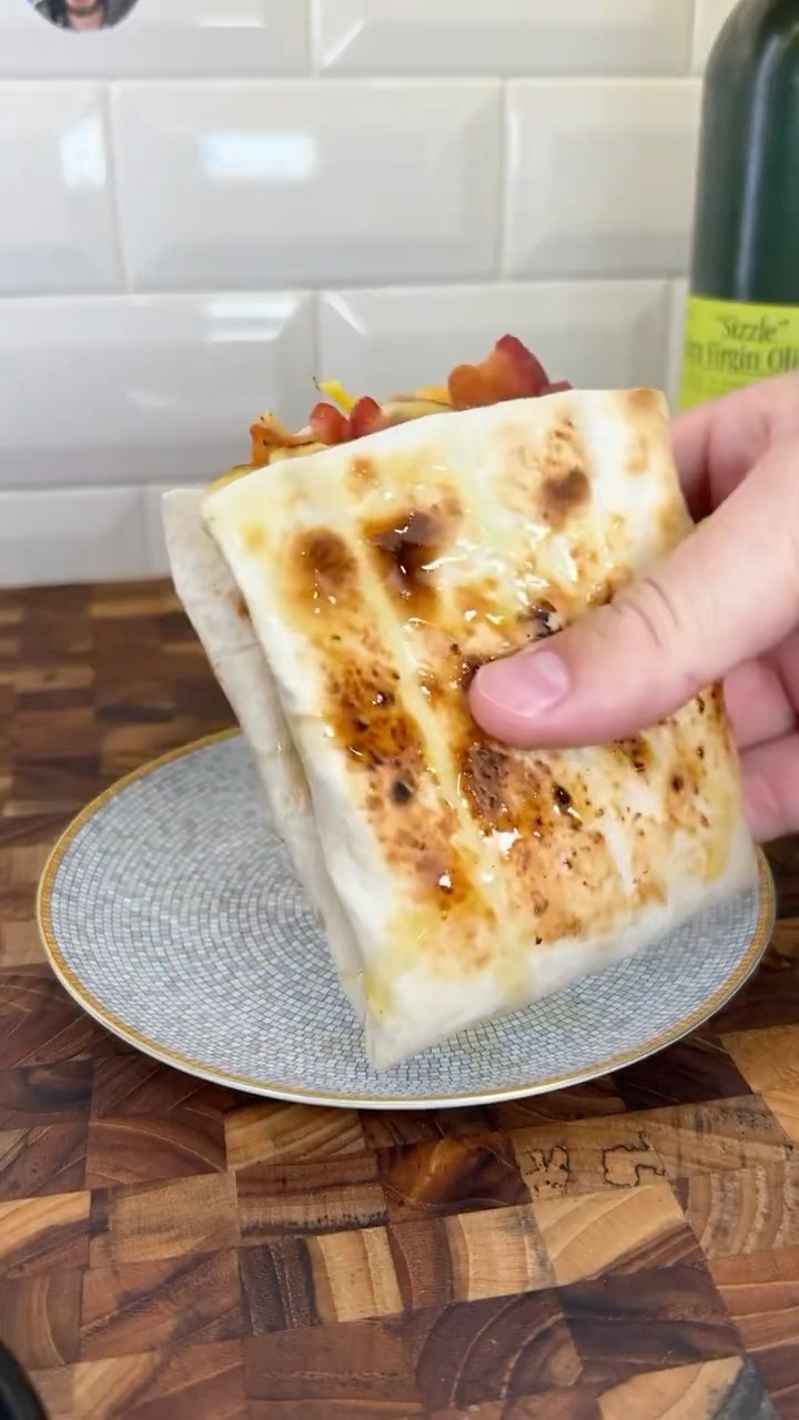 Breakfast toaster wrap #shorts