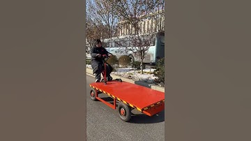 Warehouse logistics factory transporter#One machine, multiple uses saveSave time and labor#electri