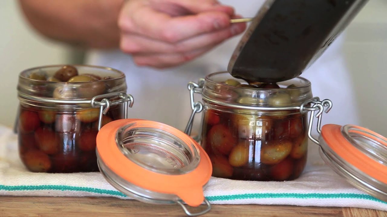 Spicy Marinated Olives Byron Talbott Youtube Spicy Marinated Olives Byron Talbott Youtube