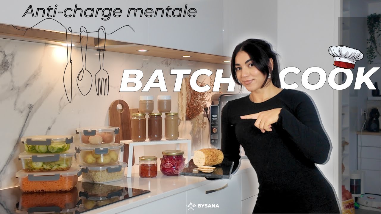 Mon Batchcooking Anti-Charge Mentale | Mon Organisation Après Les Courses | Astuces & Idées Repas