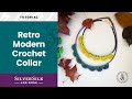 Modern Retro Crochet Collar