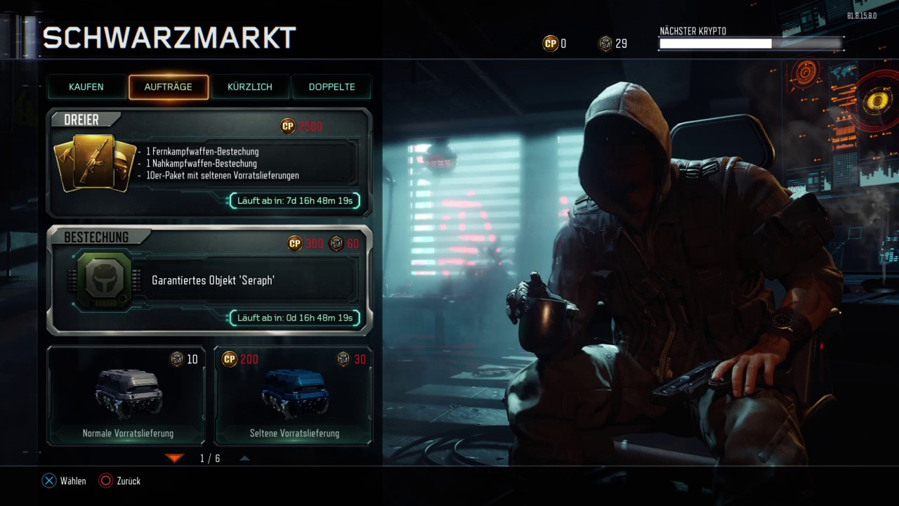 Call Of Duty Black Ops 3 Schwarzmarkt SCHWARZMARKT info zum "DREIER"Call of Duty Black Ops3 Dreier