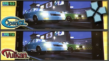 Midnight Club 3 - (Vulkan Vs  OpenGL) with Samsung  Galaxy Note 8 & PPSSPP emulator