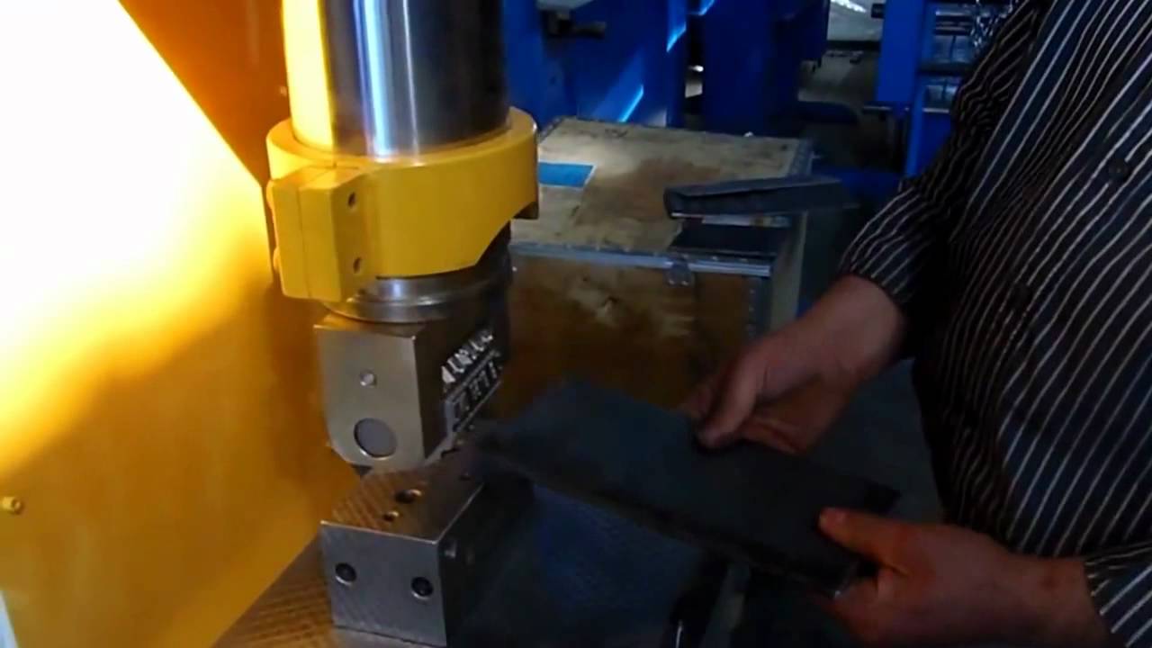 ROMAC HC100MP Numbering Press Machine - YouTube