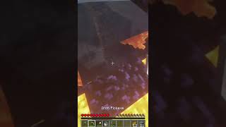 Minecraft How Dream Makes Nether Portals For Speedruns #Shorts