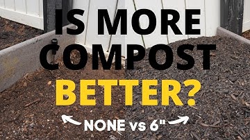 You Might Be Using TOO MUCH Compost - How much is enough?