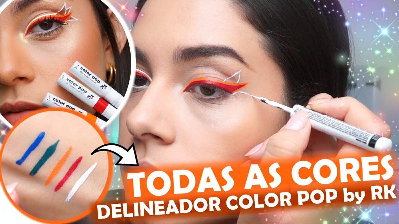 OS MELHORES COLORIDOS? | DELINEADORES COLOR POP by Ruby Kisses 💥 - YouTube