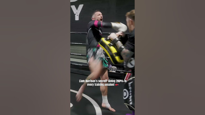 Liam Harrison’s secret? Giving 200% in every training session! 🥊💣 #shorts
