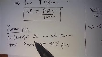 Commercial Arithmetic II (Simple Interest): Lesson 1 and Lesson  2