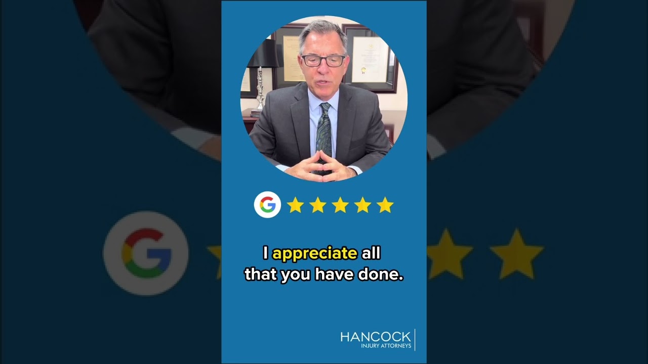 Personal Injury Attorney, Mike Hancock, Reads Another 5 Star Google Review ⭐️