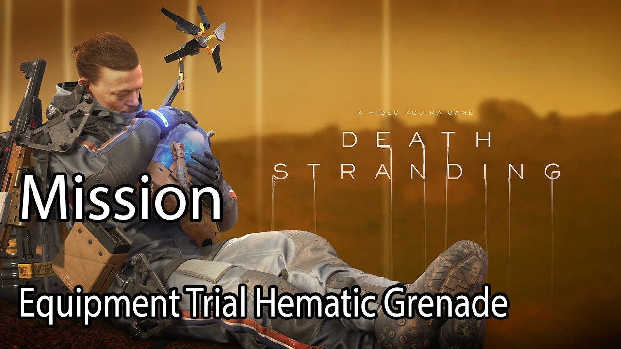 Death Stranding Director's Cut Mission Equipment Trial Hematic Grenade