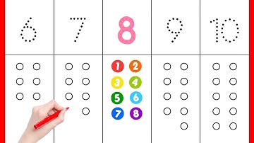 숫자영어로읽기 | 숫자스티커 붙이면서 숫자세기 1-10 | 어린이 학습 비디오 | 숫자놀이 Learn Numbers kids learning videos