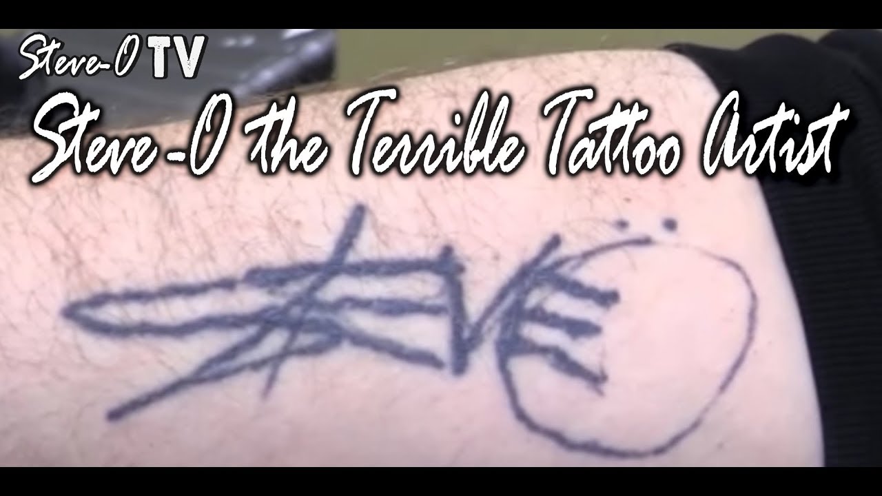 Steve-O The Terrible Tattoo Artist