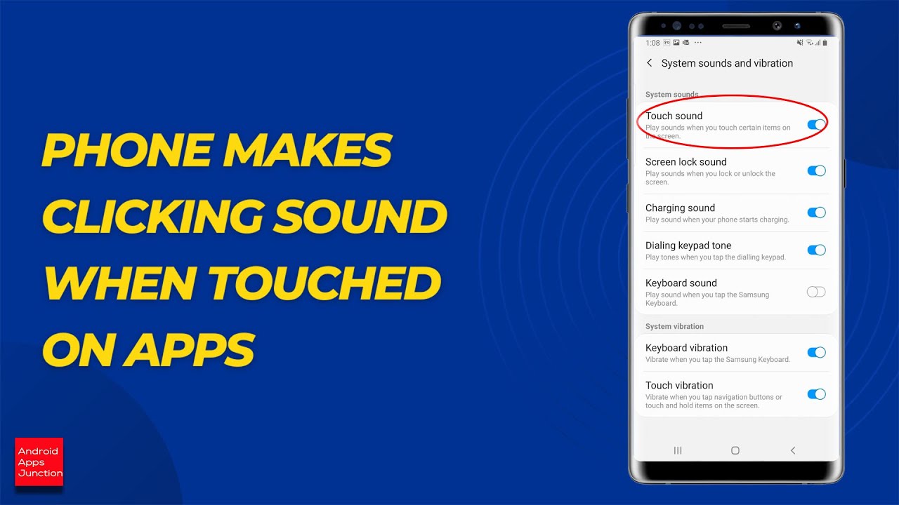 How to Stop Android Phone from Vibrating Or Making Clicking Sounds  