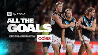 Coles Goals R8: All Port Adelaide's goals from Showdown LV