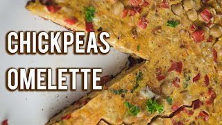 Dhaba style Delicious Vegan Chickpea Omelette at home