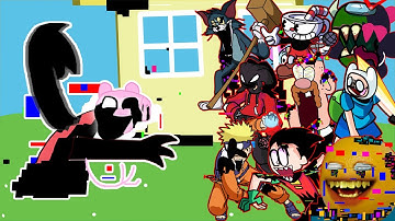 FNF - Dear Brother V2 But All Pibby Characters Sings It 🎤 (Every Turn a Different Character Sings)