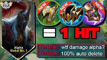 WHEN GLOBAL ALPHA ABUSE THIS NEW IMMORTAL BROKEN BUILD🔥 (MUST TRY) | MLBB