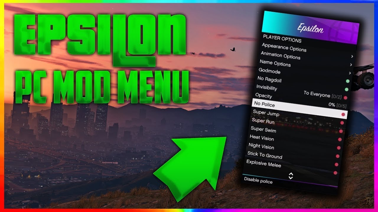 GTA 5 Online Epsilon 1.41 ONLINE PC MOD MENU + DOWNLOAD ...