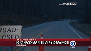 VIDEO: Deadly crash investigation Ellington