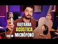 Como grabar guitarras acústicas con un solo micrófono