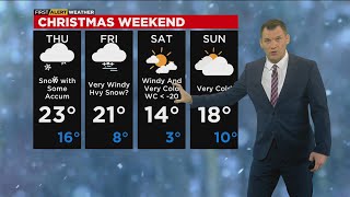 Chicago First Alert Weather: Bitterly cold Christmas