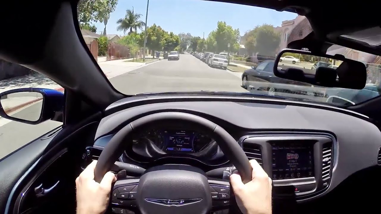 Ford Fusion 2014 pov Test Drive.