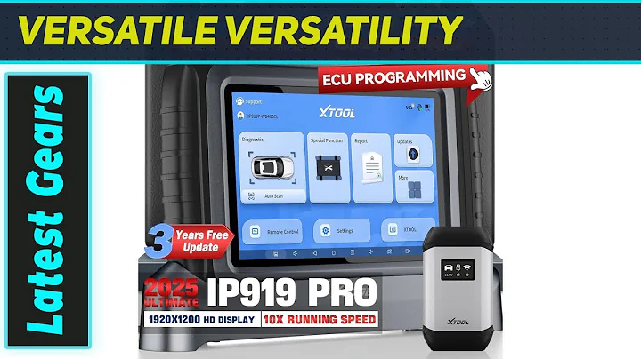 XTOOL IP919 PRO Scan Tool – Best ECU Programming & Diagnostic Tool in 2025
