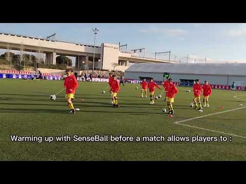 SenseBall ballon d'entrainement de soccer CogiTraining - Soccer Sport  Fitness