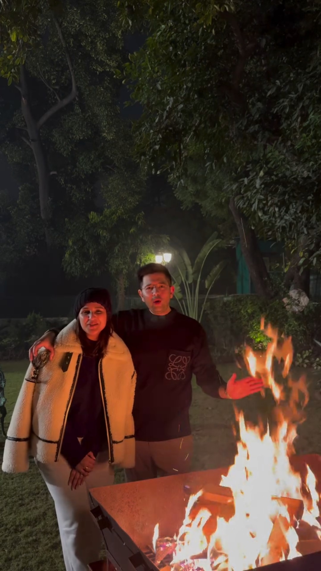 Parineeti Chopra CELEBRATES New Year with husband Raghav Chadha in Delhi ? #shorts #parineetichopra