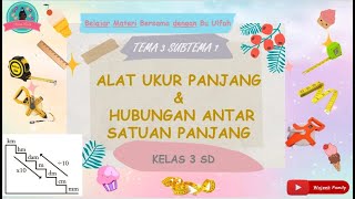 TEMA 3 SUBTEMA 1 MATEMATIKA || ALAT UKUR PANJANG & HUBUNGAN ANTAR SATUAN PANJANG KELAS 3 SD.