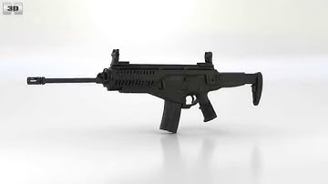 Beretta ARX 100 3D model by 3DModels.org