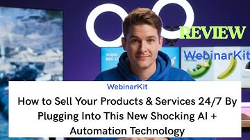 WebinarKit 2025: Sell Your Products & Services 24/7 with AI Automation #WebinarKit #automation
