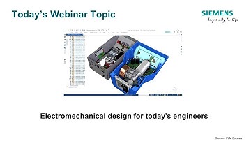 On-Demand Webinar: Solid Edge - Electromechanical Design for Today