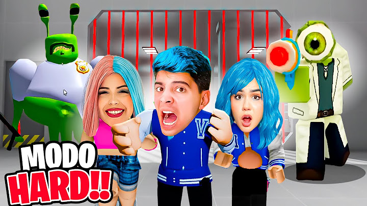 TENTAMOS ESCAPAR DO NOVO BARRY ALIENIGENA NO ROBLOX!! (BARRY'S PRISON!!)