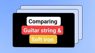 comparing steel wire(guitar)& soft iron #iitjee #neet #11physics screenshot 4