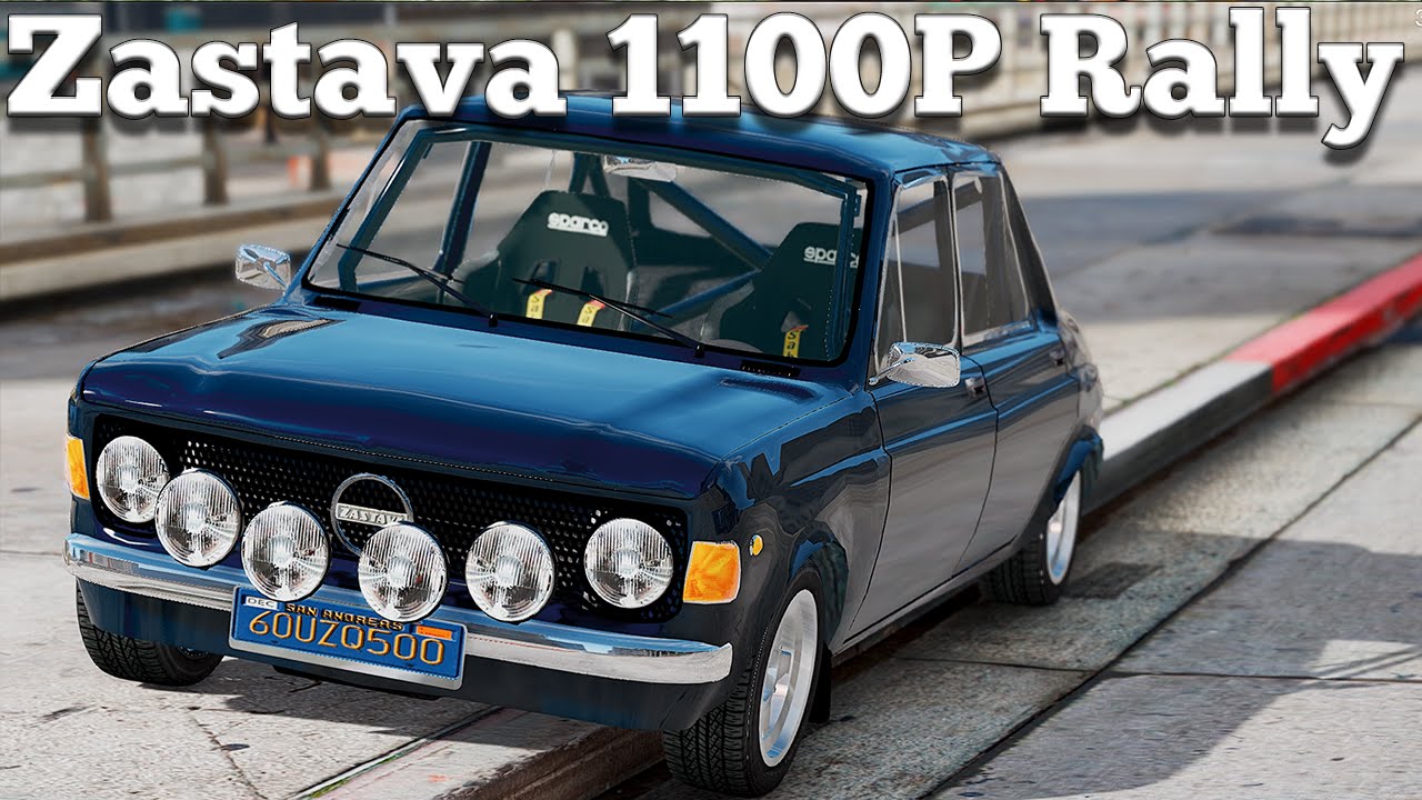 GTA V PC Mods - Zastava 1100P Rally [DOWNLOAD] - YouTube