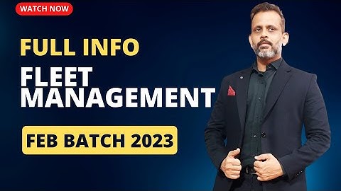 Recent details on Fleet Management Sponsorship Exam, Feb batch 2023