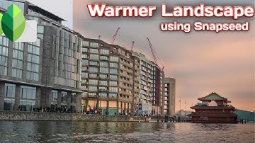 SNAPSEED TUTORIAL: Create warmer landscape in snapseed | Snapseed photo editing | Android | iPhone