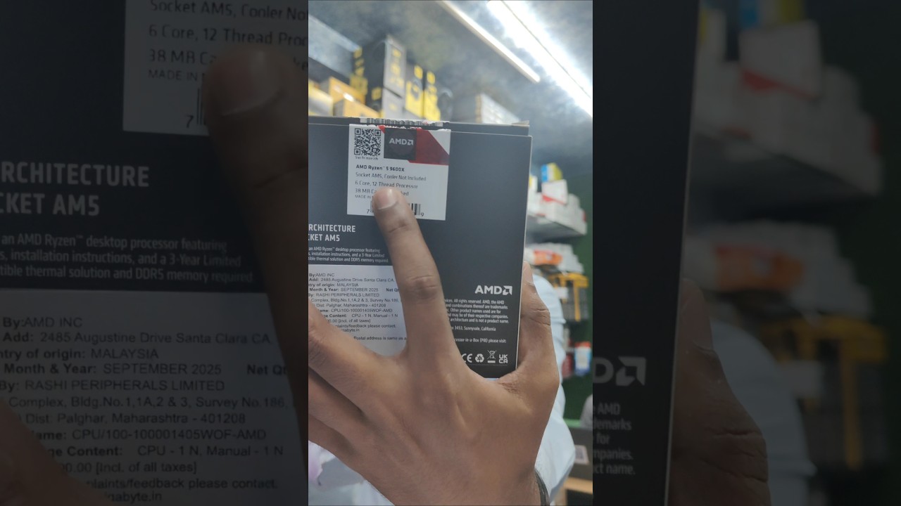 Ryzen 5 9600x ll RTX5060 ll 😱 PC build For High Level Gaming ✅