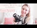 ALL ABOUT MY EQUIPMENT! Cameras, Lighting, Sound for Fashion + Beauty, Vlogging and IG Photography