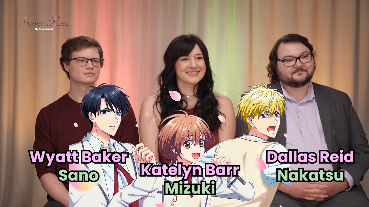 Dubladores de hana-kimi revelam falas e personagens favoritos da animação