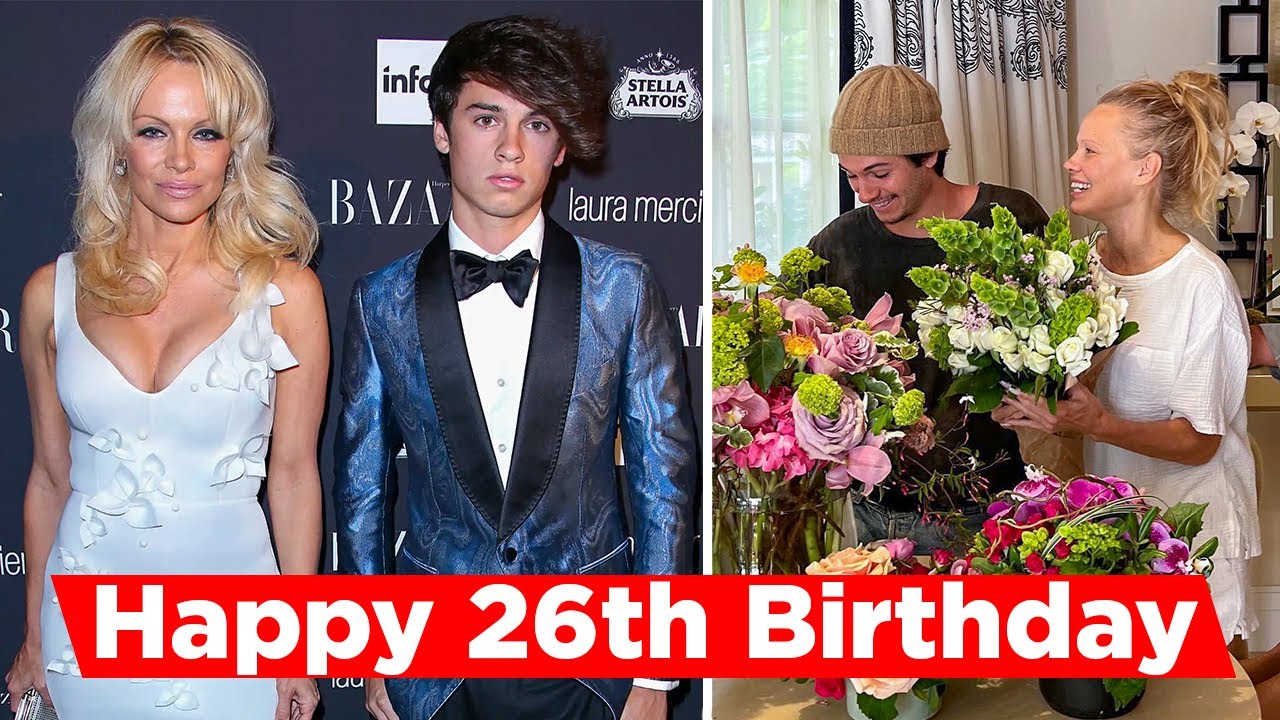 Pamela Anderson Celebrates Son Dylan's 26th Birthday YouTube