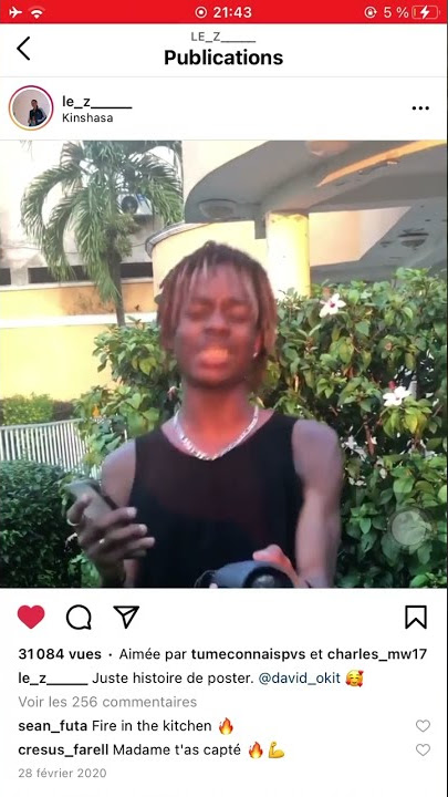 David okit punchline à Kinshasa 🇨🇩