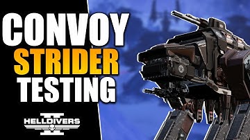 Helldivers 2 - How to Destroy Convoy Factory Striders